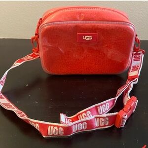UGG Janey II Plush Women's Clear Crossbody Bag 